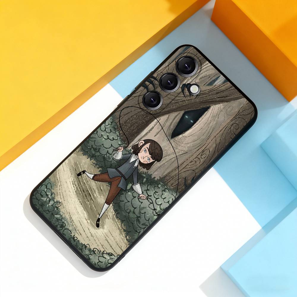 

2025 H-Haunted Hotel Phone Case For Samsung Galaxy A 73,72,51,53,52,71,22,5G,Note,J7,8,9 Soft Black Cover Samsung a52 a52S