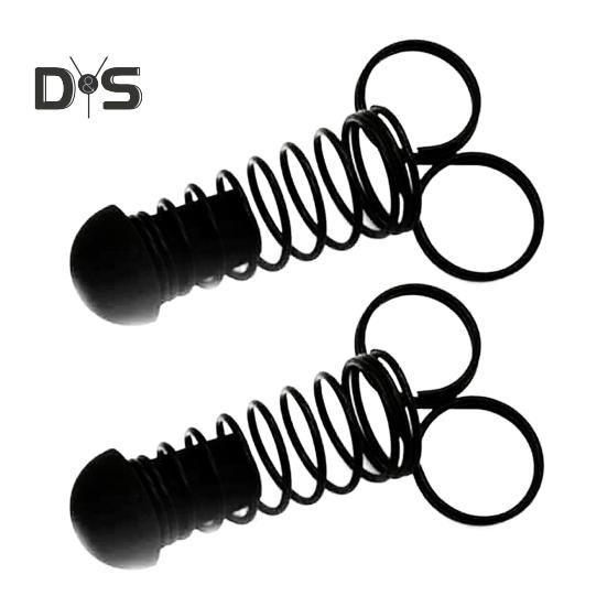 1/2Pcs Finger Grip Strengthener Strength Training Spring Two-Finger Flexibility Exerciser Kids Adults Hand Finger Trainer Anxiety Relief Fidget Toy