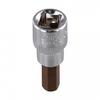 1pc 3/8 Drive Hex Socket Bit H3-H10 Screw Driver For T10-T55 Socket Screwdriver Bit