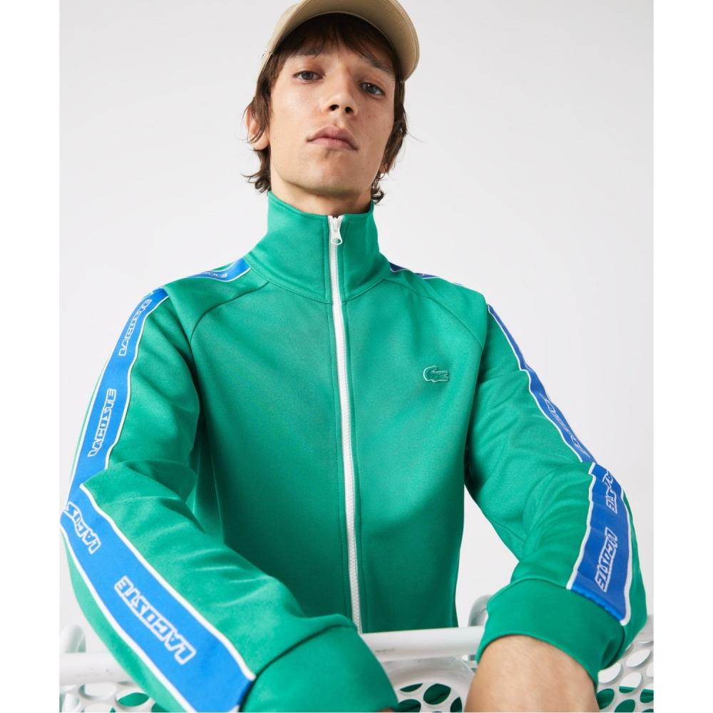 

LACOSTE Мужская рубашка Heritage с высоким воротником на молнии SH0081 52N HD2