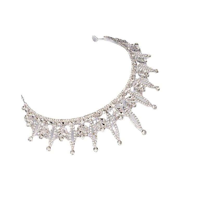 Bridal Accessories Simple Princess Crown Moon Starry Sky Crown Wedding Makeup Dinner Accessories Women