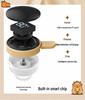 Large Capacity Insulated Thermos Flask with Glass Liner for Home & Office Use