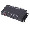 Répartiteur Vidéo 4 Canaux 1080P AHD Commutateur Écran Vidéo Splitter pour Caméra de Recul de Voiture 4 Canaux pour Camping-car Camion Bus