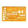 Architectural Templates Stencil Drafting Tools Ruler Building House