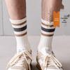Men's Trendy Mid-Calf Socks: Sweat-Absorbent, Odor-Resistant Over-the-Knee Football Socks