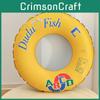 Adult And Child Swim Ring With Abc Letters Thickened Pvc Material In-stock
