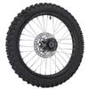 17 Inch Front Wheel Rim Tire Assembly 70 100 17 2.75 17 Tire Inner Tube 12mm Axle Includes Brake Rotor for 125ml 140ml