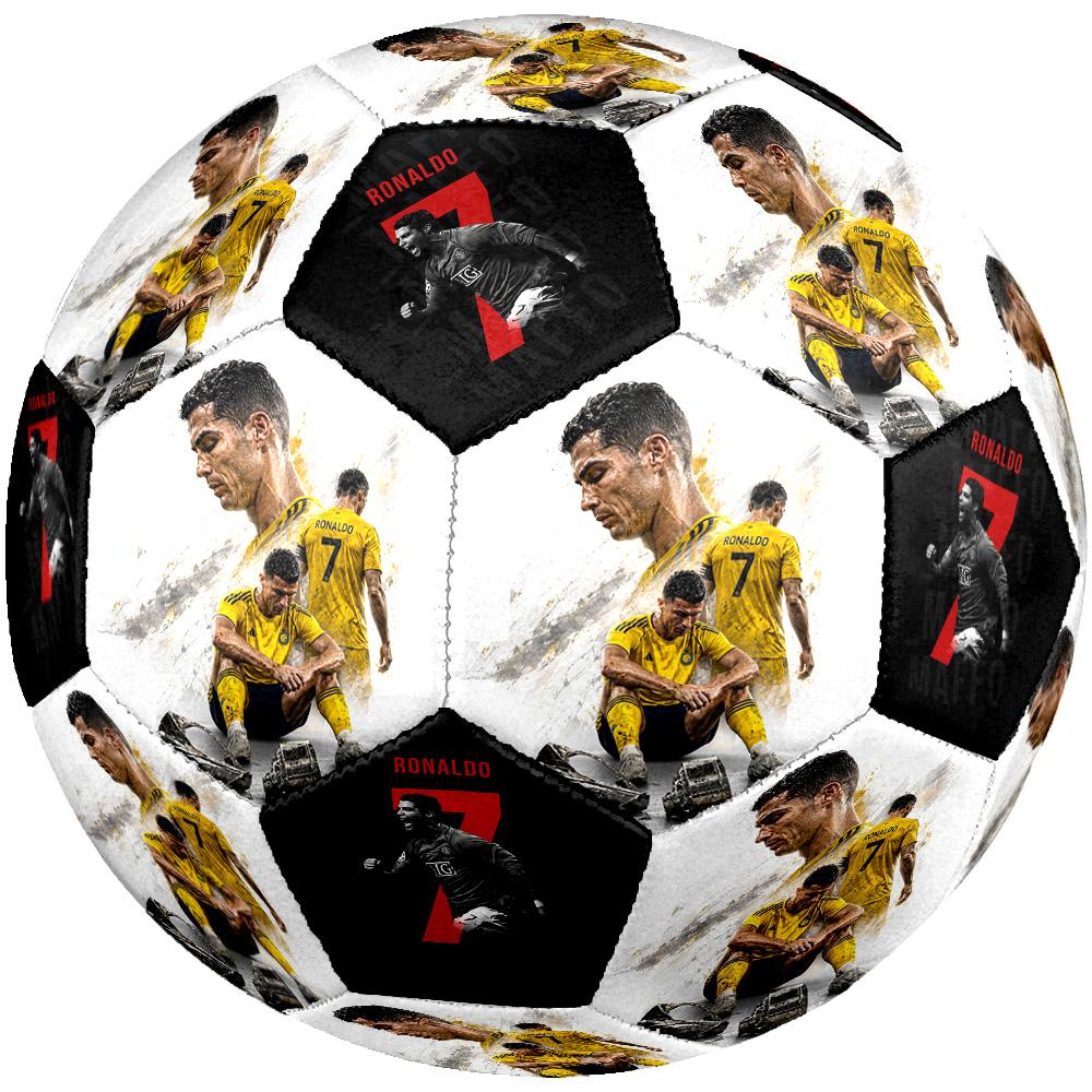 Ronaldo's Iconic Moment Size 5 Soccer Football Machine-Stitched Indoor/Outdoor Training and Matches for Football Accessories
