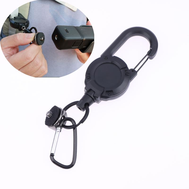 1 sada Popruh na tělo proti pádu Zvýšený Rychloupínací Nástroj Zatahovací Spona na Batoh Pro Dji Osmo 360 Pocket 3 Příslušenství