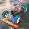 Remote Control Car, 2.4GHz 4WD Gesture Sensing Stunt Car with Spray, Lights and Music, 360° Rotation