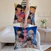 Kpop P-PLAVE Pillow Case Anti-dustmite Pillowcase Invisible Zipper Silky Short Plush Sofa Cushion Cover