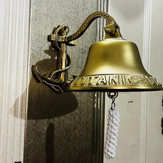 Campana per nave marina 1912 Titanic London Qualità premium Suono pesante 20,32 cm