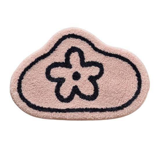 Anti-Slip Floor Mat Absorbent Imitation Cashmere Kitchen Bathroom Mat Oil-resistant Sink Mat Multifunctional Living Room Rug
