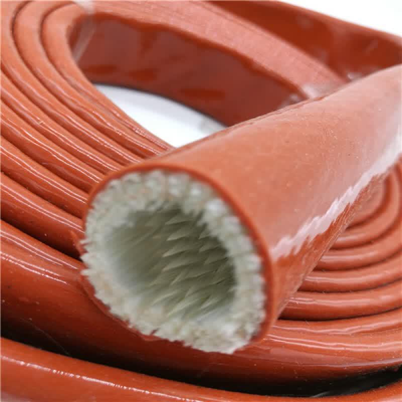 Silicone Fiberglass High-Temperature Fire Sleeve