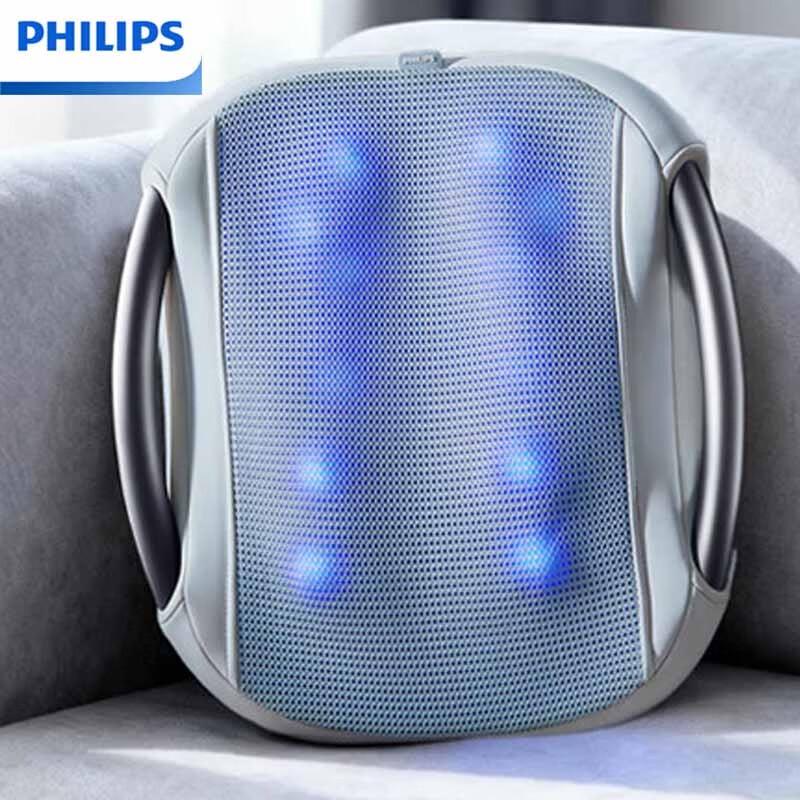 Philips 3D Kneading Back & Waist Massage Cushion with Heat