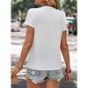 New Arrival: Floral Print T-Shirt for Women, Perfect for Casual Outings, Vacations, Short Sleeves, Round Neck, Suitable for Spring And Summer,