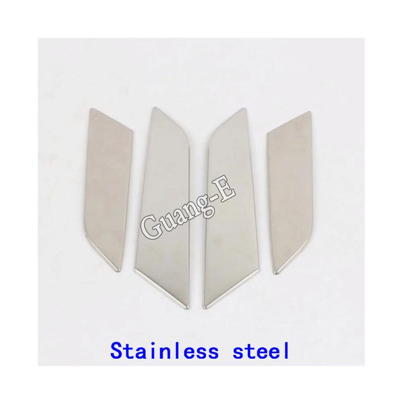 For VW Volkswagen Touran L 2016 2017 2018   Car Cover ABS Chrome Stick Handshake ide Door Armrest Handrail Trim Frame