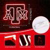 ATM Neon Sign for Wall Decor College ATM Neon Led Sign for Bedroom American Football Team Logo Dorm Decoration for College
