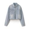 Fashion Style 2024 Spring New Arrival Women's Clothing Casual All-Matching Short Denim Jacket Coat 1879032 406