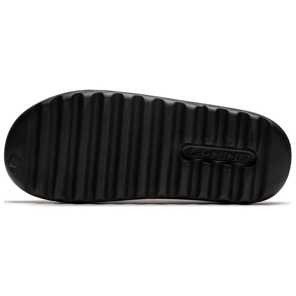 Li Ning Slide Slippers Unisex Black AGAU023-3