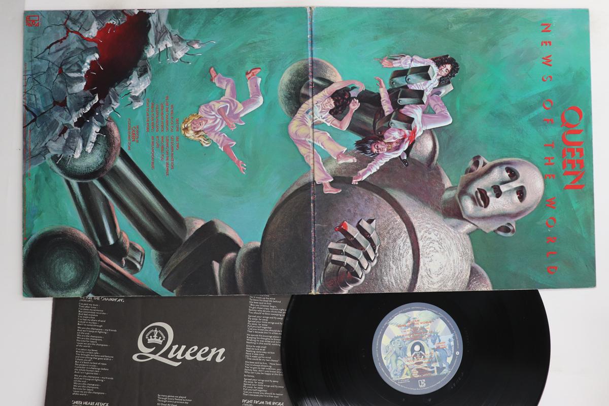 

LP Record QUEEN - News Of The World P10430E ELEKTRA 1976 Japan Rock Used