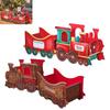 Santa Claus Christmas Presents Train Handmade Deliver Holiday Cheer In Style Santa’s Gift Train Portable