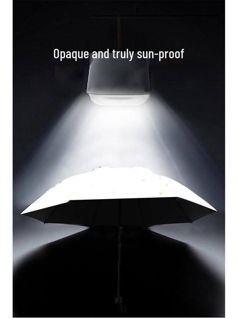 Dual-Use Extra Large Folding Umbrella - 12 Ribs for Sun and Rain Protection