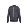 adidas Logo Print Bayern Football Pullover Sweatshirt Men Tops Gray FR3989
