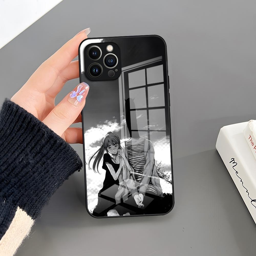 

Goodnight Punpun Phone Case Glass For IPhone 17 16 Pro 15 Pro Max 14 13 12 11 X XR XS Max 8 7 Plus SE Cover iPhone13