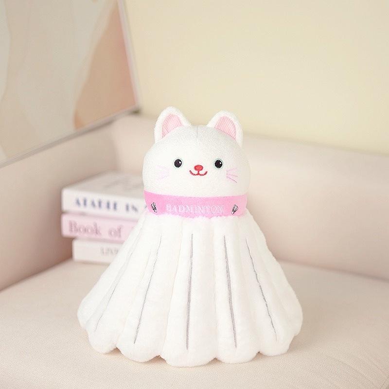 Transforming Sports Ball Plush Toy - Tennis, Badminton, Basketball Doll - Gift for Kids & Boyfriend