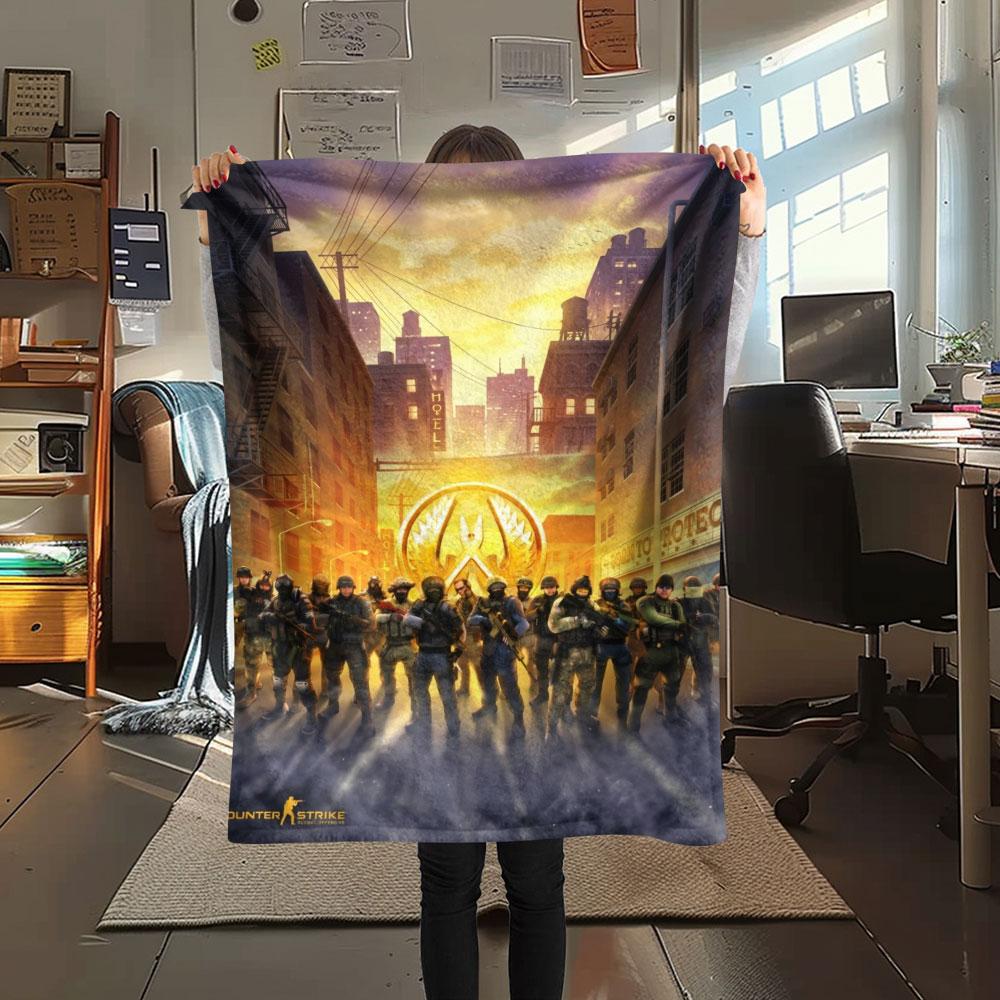 Counter-Strike 2 Blanket, High Quality Comfortable for All Seasons, Home Decor, Warmth and Comfort