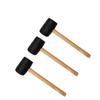 Leder Schwarz Gummi Hammer Holzgriff Regal Möbel Installation Board Hammer