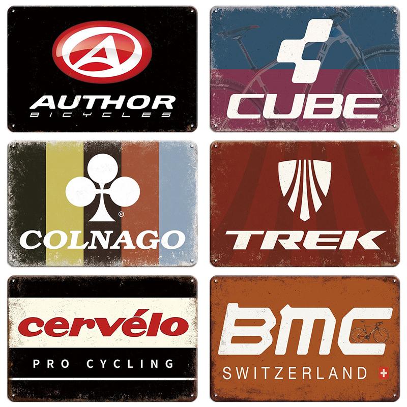 INEED-placa de matrícula Vintage para decoración del hogar, cartel de pared Industrial para garaje, hombre, cueva, bicicleta, pared de tienda, decoración del hogar