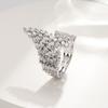 Open Ring Christmas Exaggerated Heavy-duty Adjustable Ring