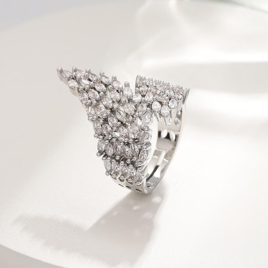 Open Ring Christmas Exaggerated Heavy-duty Adjustable Ring
