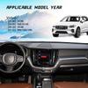 ABS Koolstofvezel Versnellingspookknop Cover Op Maat Gemaakt Voor Volvo XC40 XC60 XC90 S60 S90 C40 Versnellingspook Vervangend Accessoire