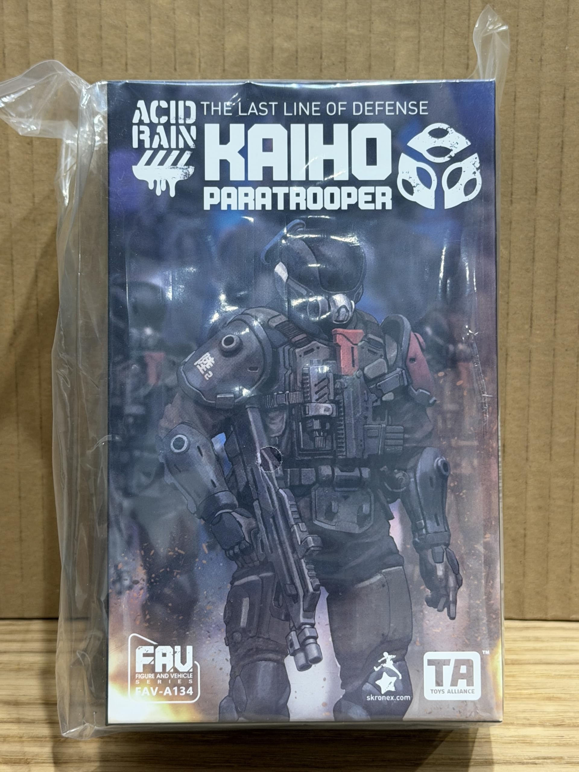 

Acid Rain World FAV-A134 Kaiho Paratrooper 118 Scale Painted, Articulated Military Figure (The Last Line of Defense) TOYS ALLIANCE