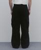ANDAGAIN Winter Cotton Wide Cargo Pants (Black