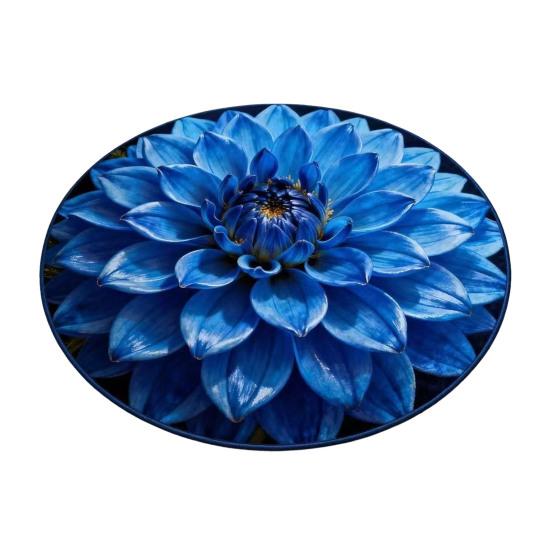 

Floor Mat 3D Flower Design Quick-Drying Water Absorbent Bathroom Rug Non-Slip Stable Grip Bath Mat Home Bedroom Decor 60cm F