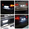 For Audi C72Pcs LED Number License Plate Light For Audi A8 S8 Quattro D3 4E2 4E8 2002-2010 Replace OEM 4E0943021