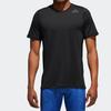 Adidas Solid Color Sports Short Sleeve T-Shirt Men Tops Black CW1959