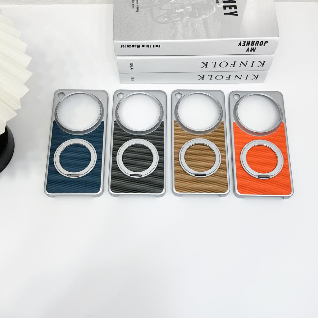 For OPPO Find X9 Ultra Case Stylish Color-Blocked Woven Texture Magnetic Anti-Slip Shockproof Cover For OPPO Find X 9 UltraFunda