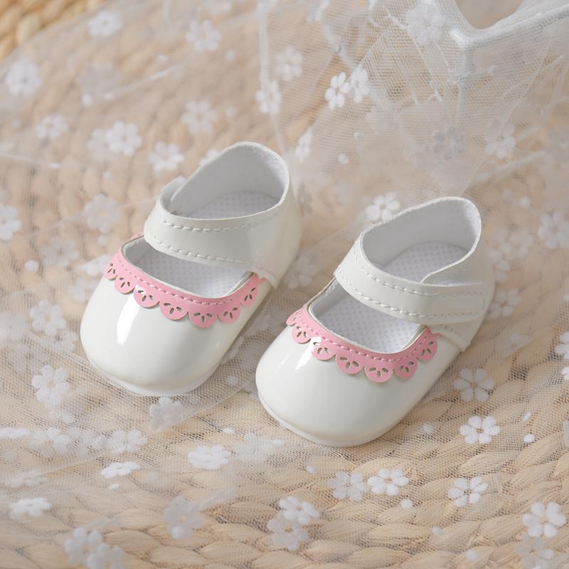 Doll Shoes Clothes Handmade Boots 7.5-8cm Shoes For 21 Inch American 55Cm Baby New Born Doll Accessories For Generation Girl Toy