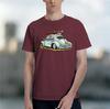 2026 New Model Classic Car Tops T Shirt Classic Car Pattern Tshirt For Unisex Creative Graphic Oneck Custom Printed Cotton Tshirt