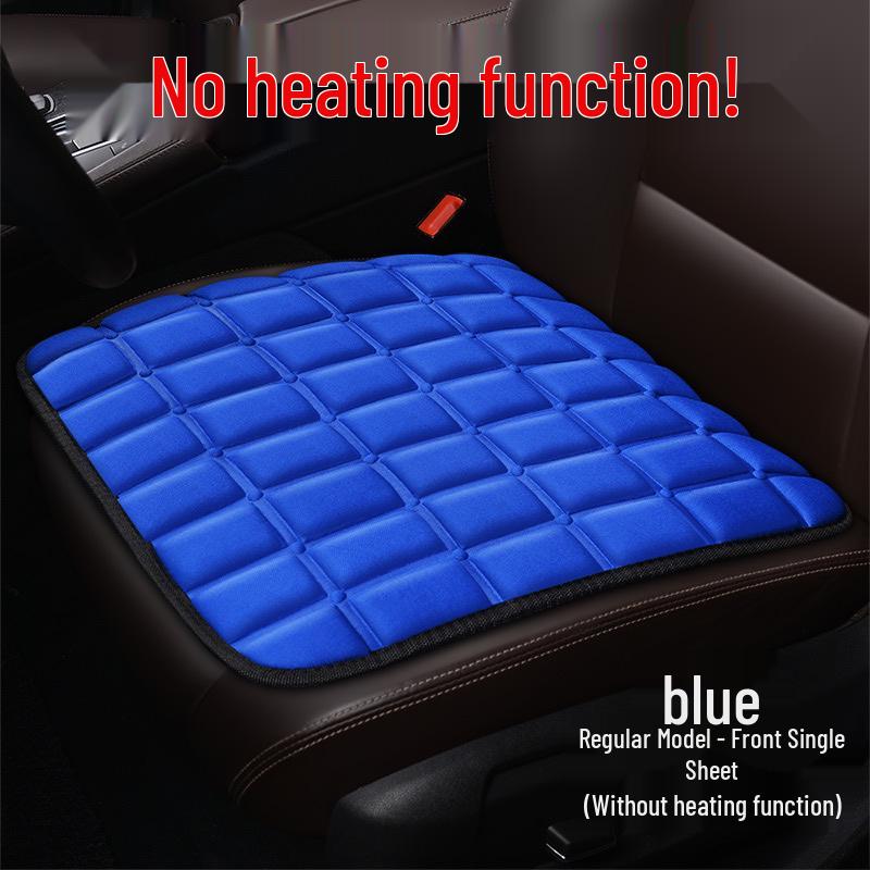 Cross-Grid Heated Car Seat Cushion - Winter Interior Accessory