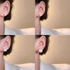 Silver Needle Small and Elegant Stud Earrings for Women, A Niche Design with A Retro Touch, New Style Ear Accessories.