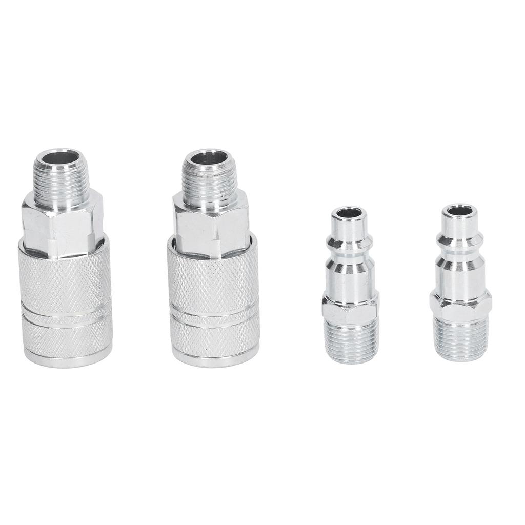 Air Hose Fittings 2 External Connection 2 External Plug 3 8 Inch NPT Industrial Air Compressor Quick Connect Fittings