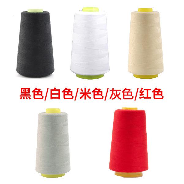 Große Rolle 402 Haushalts-Farb-Handnähgarn Nähgarn Nähmaschinennähgarn Polyester-Nähnadelgarn Näh-Pagodengarn