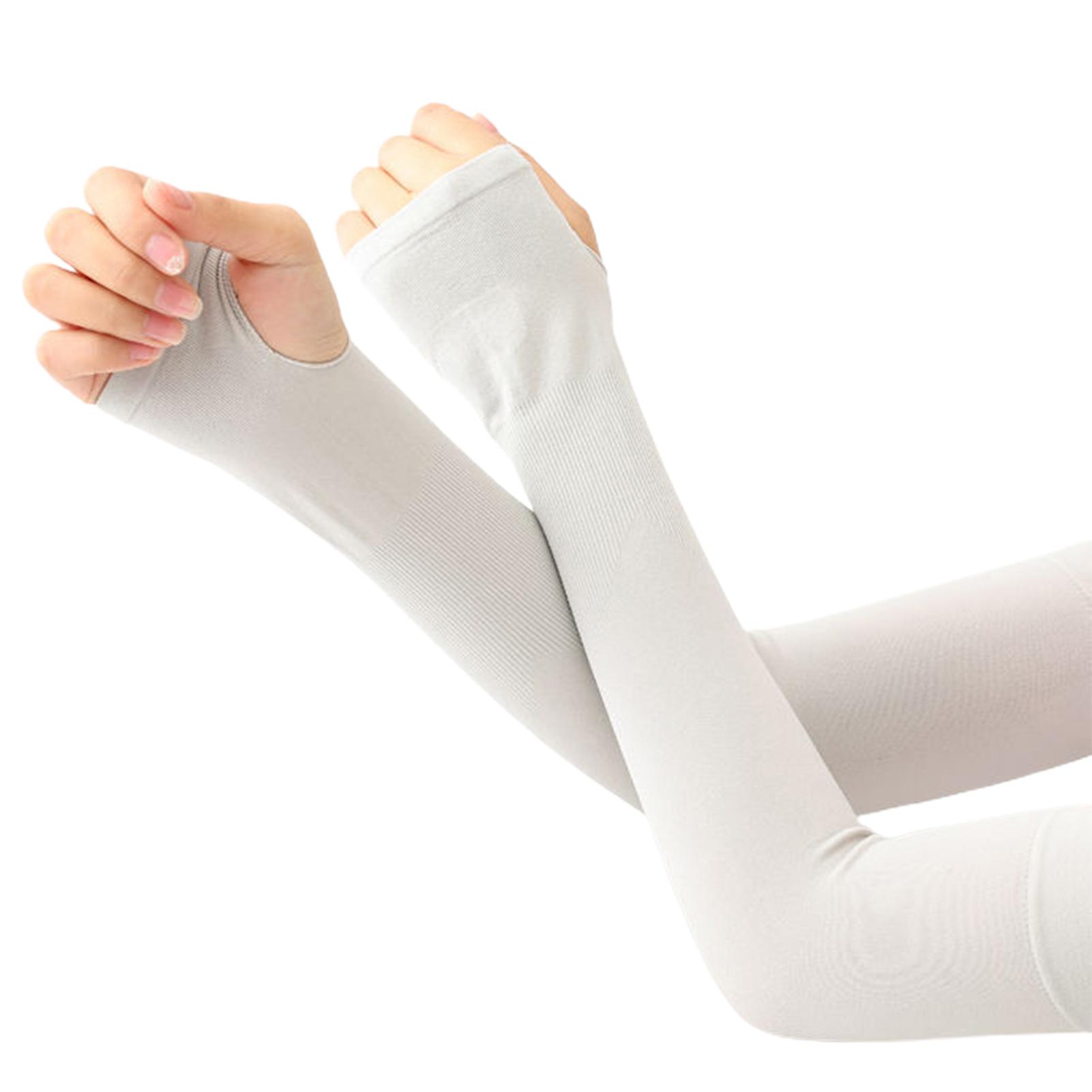 Ice Sleeve Ice Wire Zonwerende Oversleeve Mannelijke/Vrouwelijke Aandrijfarm Beschermingshoes Buitenrijden grijs
