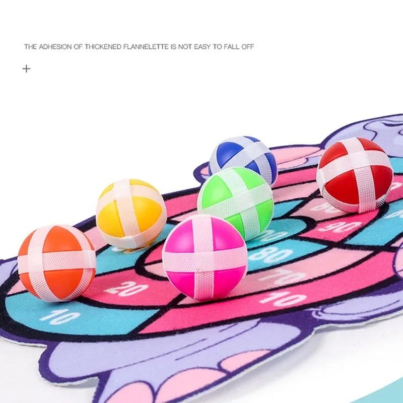 Kids Sucker Sticky Ball Toy Outdoor Sports Catch Ball Game Set Throw And Catch Parent-Child Interactive Toys